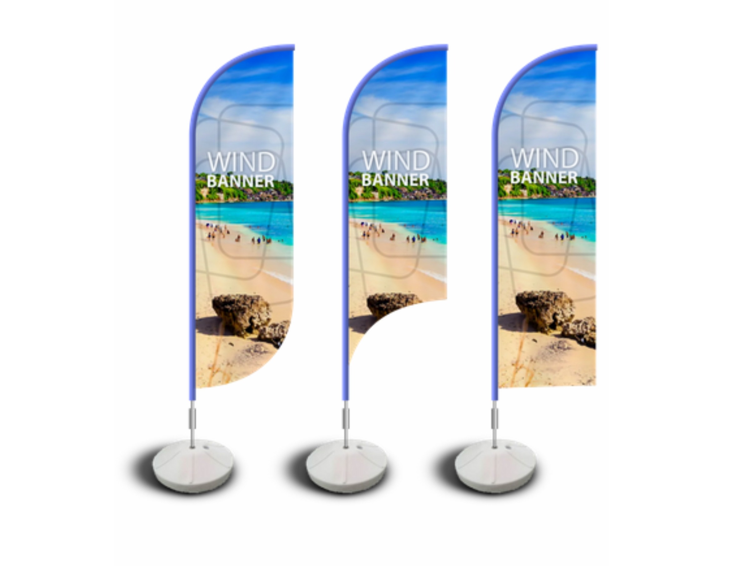 Wind Banner Completo Pequeno